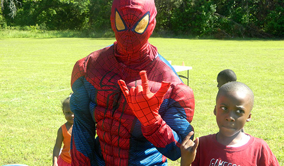 spiderman boy party
